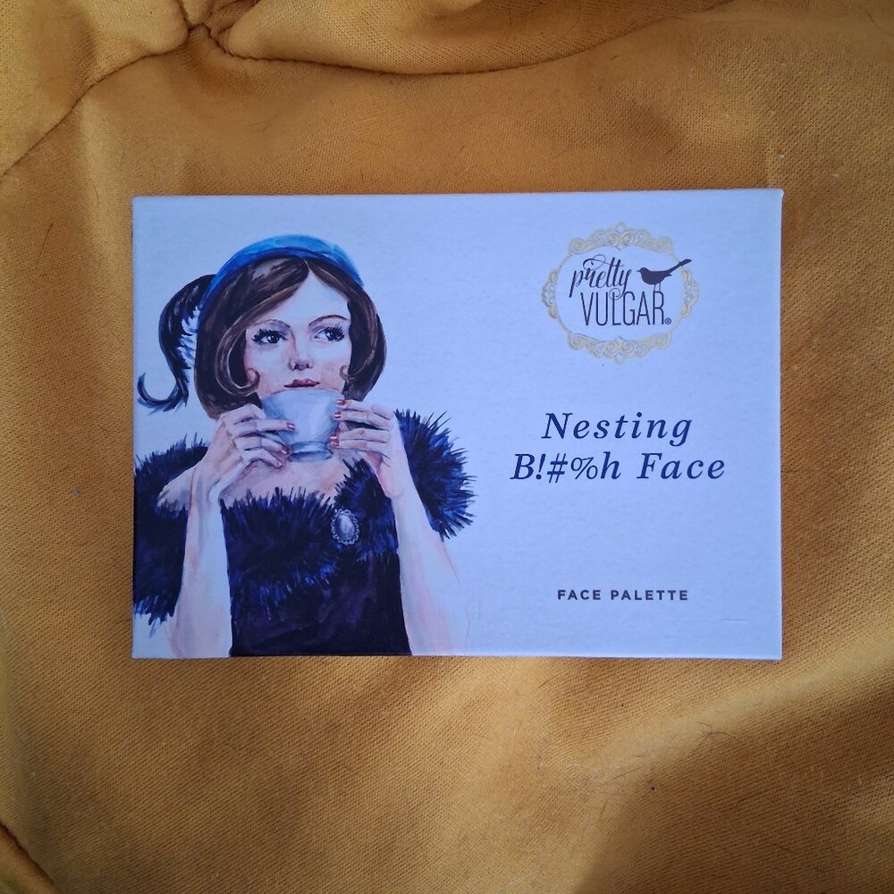 Pretty Vulgar Nesting B!#%h Face face palette. New